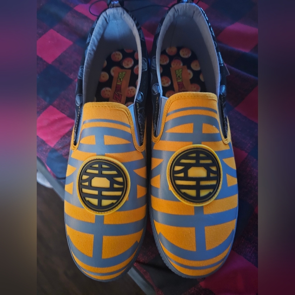 Dragonball Z Men's Slip On Sneakers